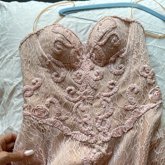 Tarik Ediz dress pink size 6US - Picture 6 of 7